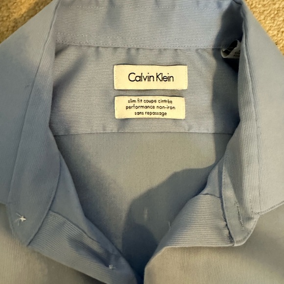 Men’s Calvin Klein Button Up Dress Shirt - Picture 4 of 6